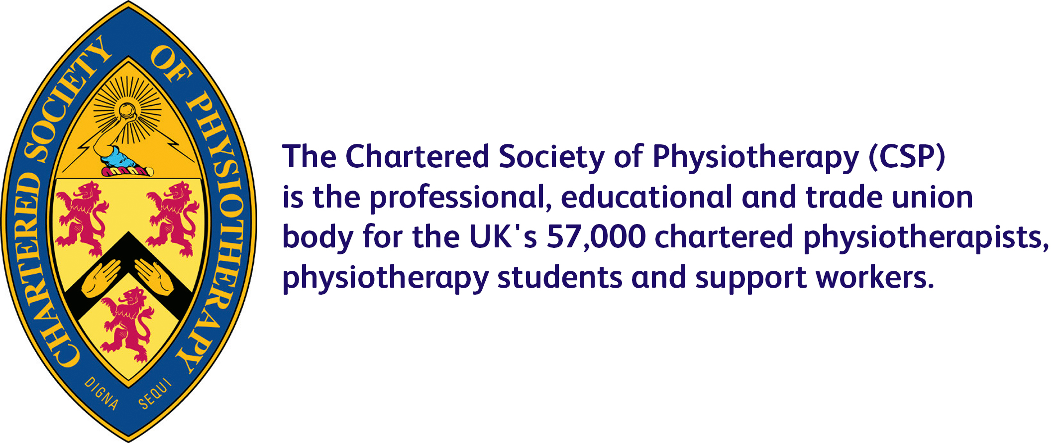 Chartered Society Physiotherapy logo